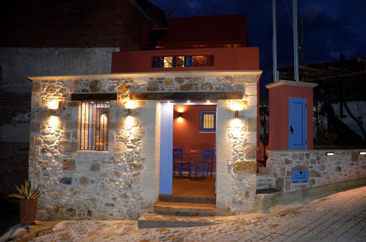 Mouse House With Sea View And Mini Pool Villa Platanias  Exterior photo