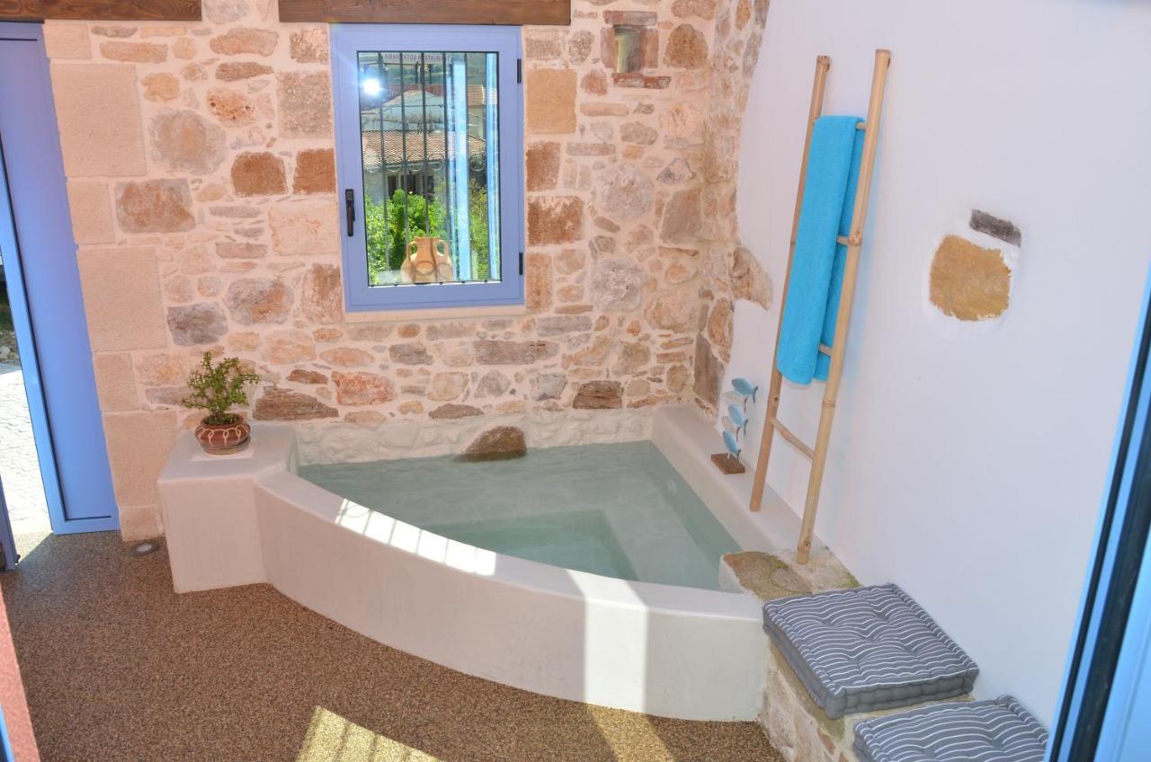 Mouse House With Sea View And Mini Pool Villa Platanias  Exterior photo