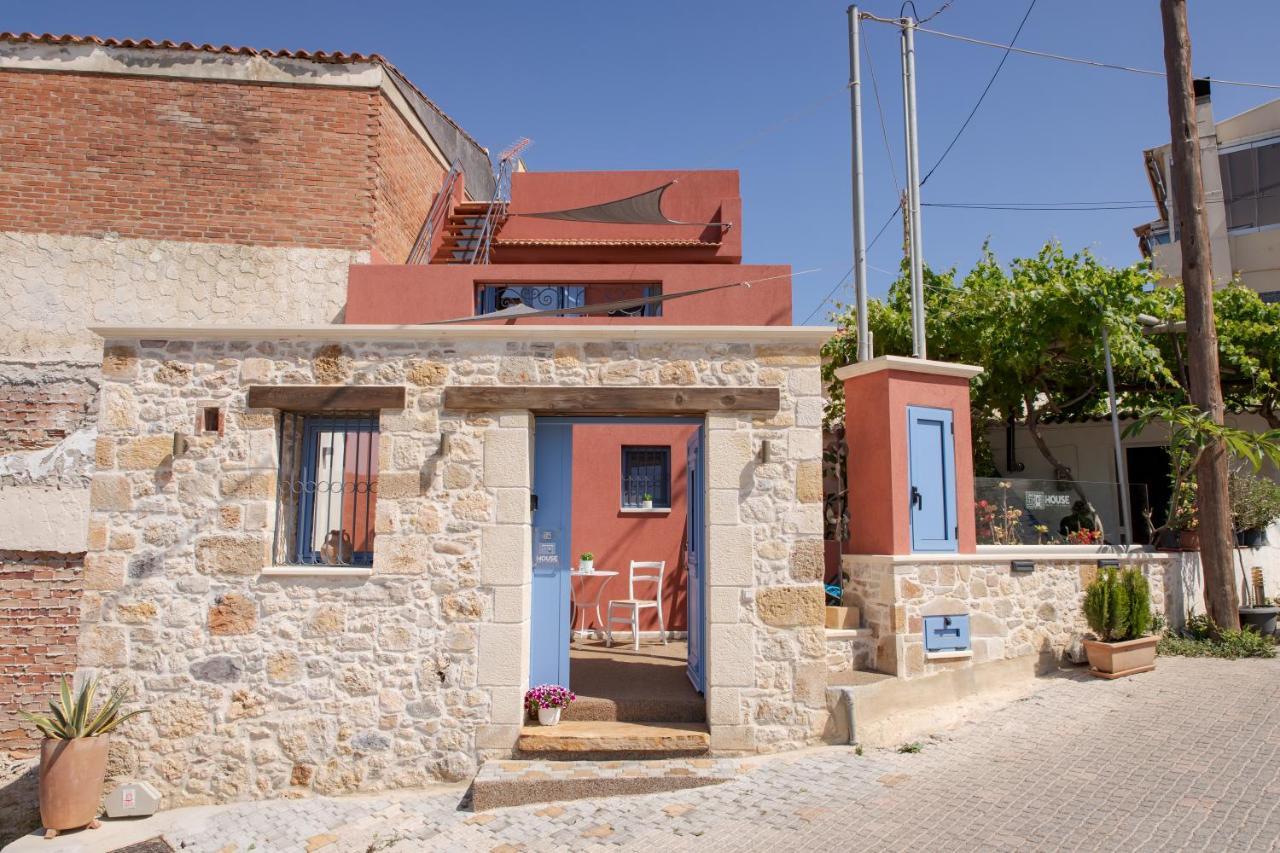 Mouse House With Sea View And Mini Pool Villa Platanias  Exterior photo