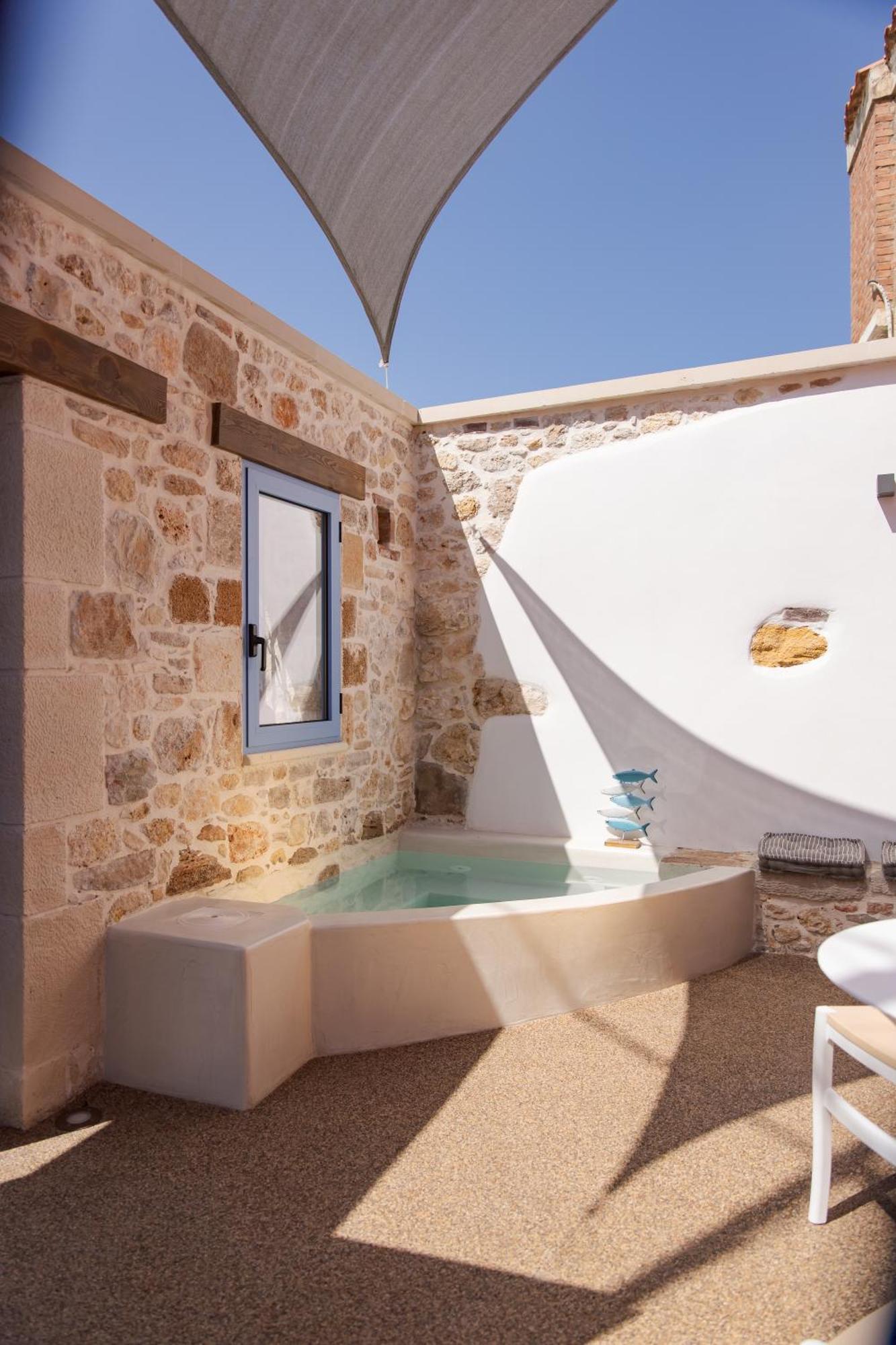 Mouse House With Sea View And Mini Pool Villa Platanias  Exterior photo