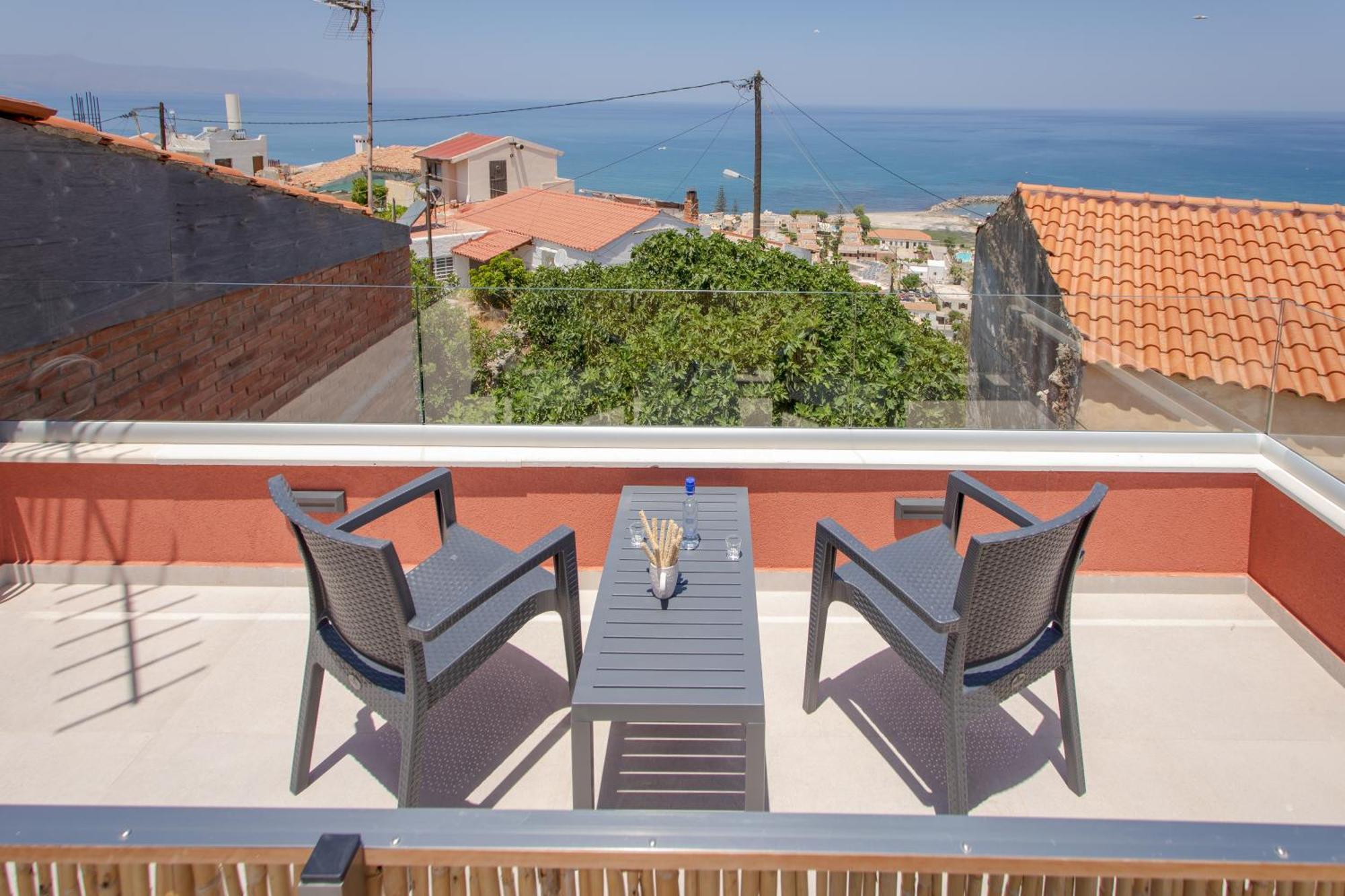Mouse House With Sea View And Mini Pool Villa Platanias  Exterior photo